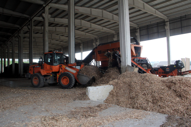 Sinop'ta, selin getirdiği ağaç parçaları enerjiye dönüşüyor