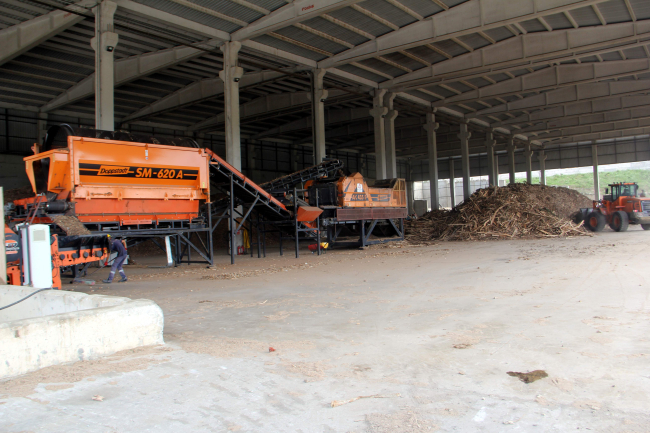 Sinop'ta, selin getirdiği ağaç parçaları enerjiye dönüşüyor