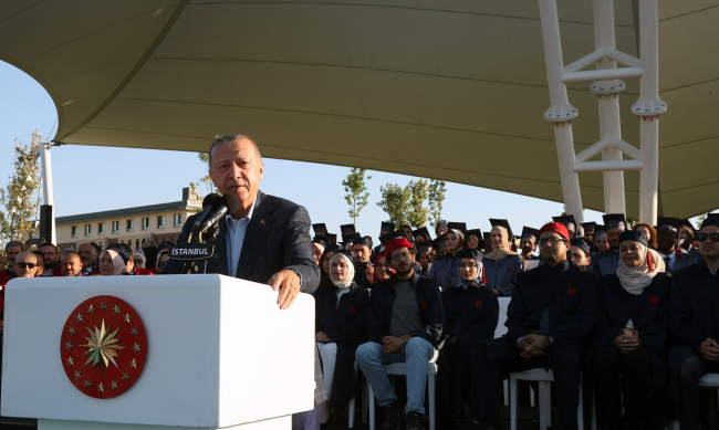 Cumhurbaşkanı Erdoğan: Üniversitelerimiz 260 bin uluslararası öğrenciye ev sahipliği yapıyor