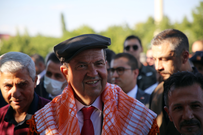 KKTC Cumhurbaşkanı Tatar: Kıbrıs'ta Türk askerinin caydırıcı gücü olması bizler için kırmızı çizgidir