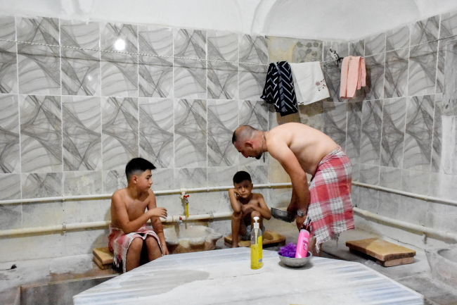 Bilecik'te yaşatılan Osmanlı geleneği: Sünnet hamamı