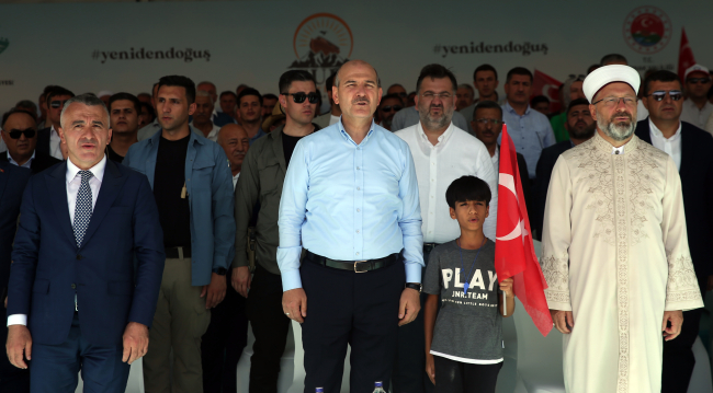 Bakan Soylu, Şırnak'ta "2. Cudi Festivali"ne katıldı