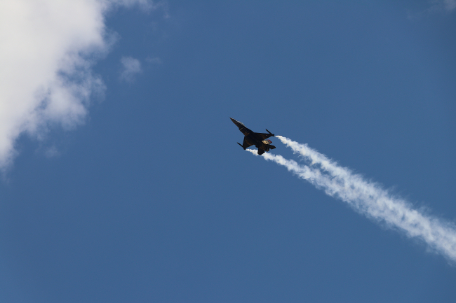 SOLOTÜRK'ün Bayburt semalarındaki gösterisine büyük ilgi