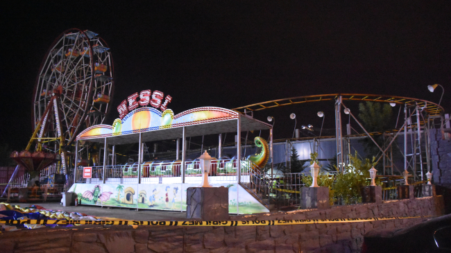 Giresun'da lunaparktaki tren raydan çıktı: 1 ölü, 3 yaralı