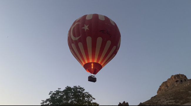 Soğanlı Vadisi'nde sıcak hava balonları havalandı