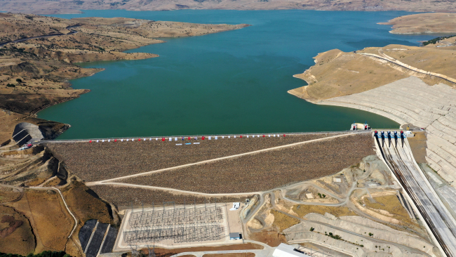 Alparslan-2 Barajı ve Hidroelektrik Santrali açıldı