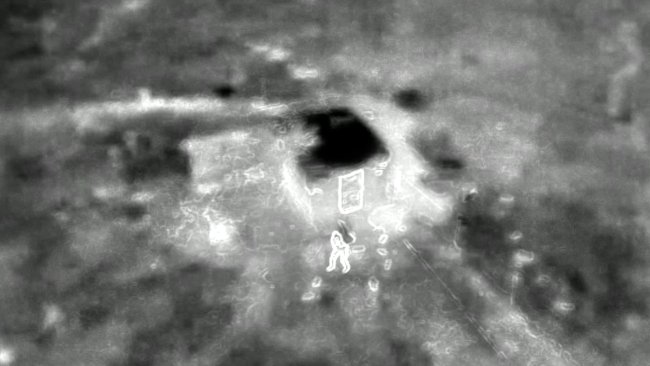 Siirt’te fıstık hırsızlığına karşı termal kameralı dronla önlem