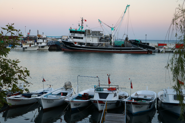 Tekirdağlı balıkçılar av sezonuna hazırlanıyor