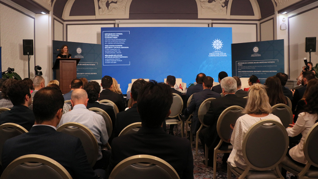 İletişim Başkanlığı 'BM Güvenlik Konseyi Reformu' paneli düzenledi