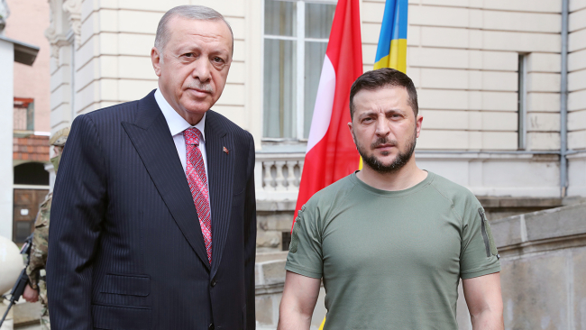 Erdoğan, Zelenskiy ve Guterres üçlü zirvede bir araya geldi