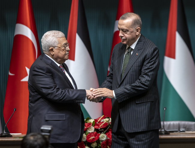 Cumhurbaşkanı Erdoğan: İsrail ile ilişkilerimizde atılan adımlar Filistin davasına desteğimizi azaltmayacaktır
