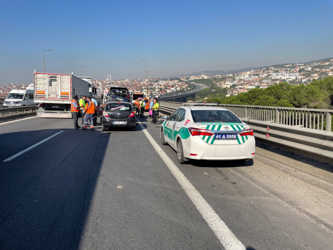Anadolu Otoyolu'ndaki zincirleme trafik kazası