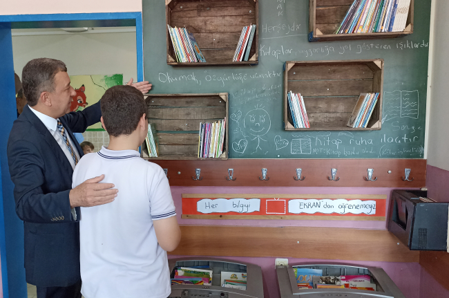Kumluca Kasapçayırı İlk ve Ortaokulu, "Çevre Dostu Okul" seçildi