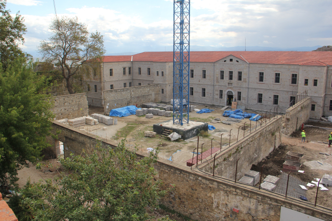 Sinop Tarihi Cezaevi ve Müzesi'ndeki restorasyonda sona doğru
