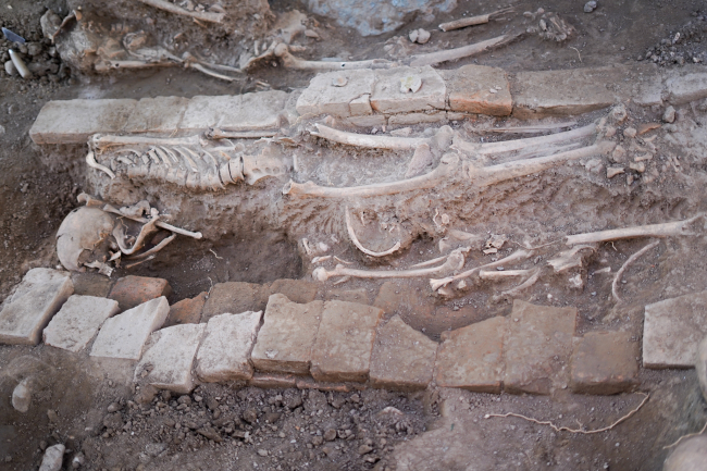 Granada'daki bir kazıda Müslümanlara ait yüzlerce insan kalıntısı bulundu