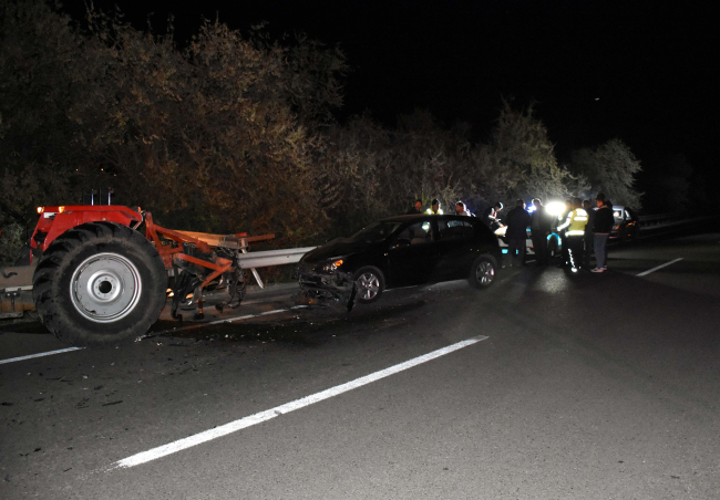 Kırıkkale'de trafik kazalarında 7 kişi yaralandı