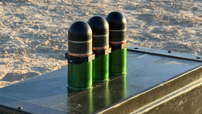 Akıllı bombaatar mühimmatıyla hedefe tam isabet