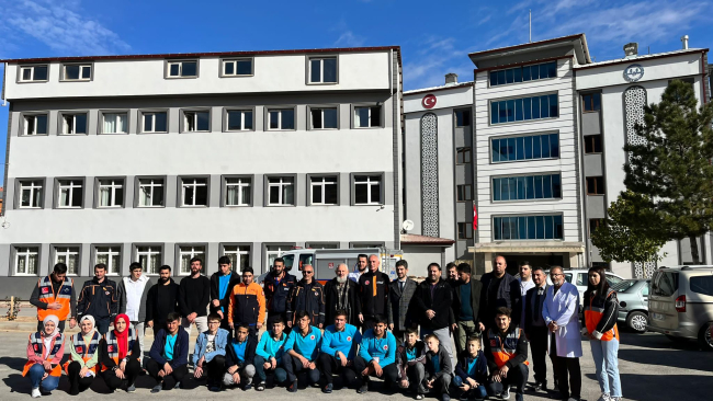 Bayburt ve Ordu'da deprem tatbikatı yapıldı