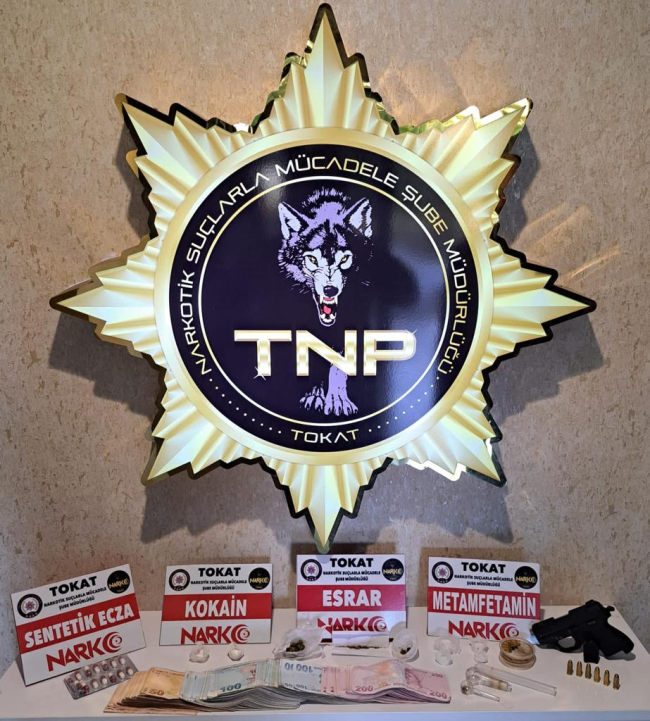 Tokat'ta uyuşturucu operasyonu: 1 tutuklama