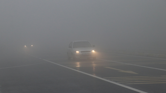 Bolu Dağı'nda görüş mesafesi azaldı