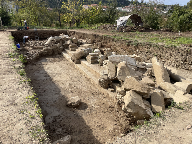 Amasra'daki kazılarda "tılsımlı damga mühür" bulundu