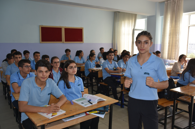 Atıl alandan dönüştürülen ringden şampiyonlar yetişiyor