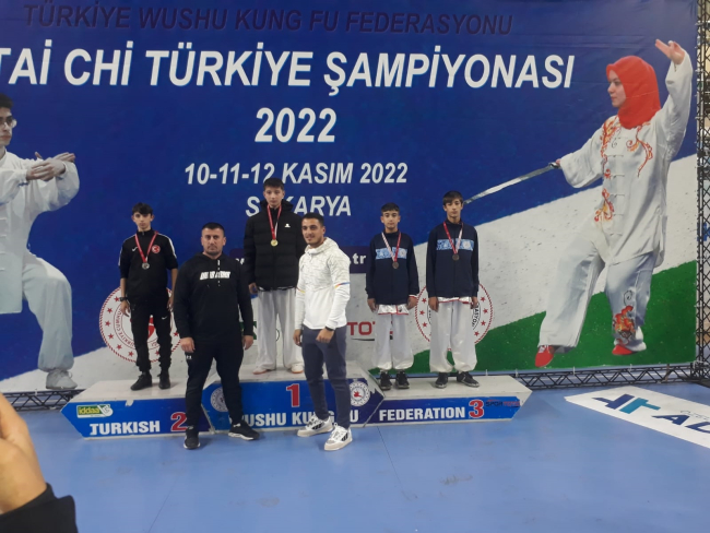 Malatyalı sporculardan Tai Chi Türkiye Şampiyonası'nda 10 madalya