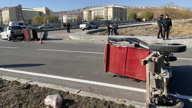 Çankırı'da otomobil ile triportör çarpıştı: 1 ölü 2 yaralı