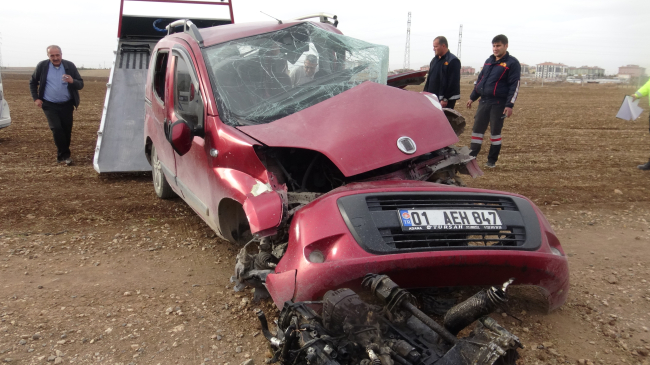 Afyonkarahisar'da hemzemin geçitte trenin çarptığı aracın sürücüsü öldü