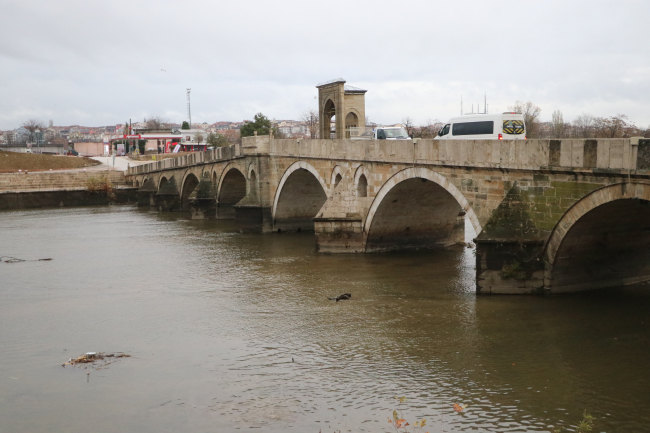 Yağışlar Meriç ve Tunca'nın debisini artırdı