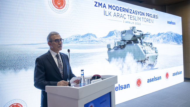 Mehmetçiğin zırhlı muharebe araçları modernize edildi