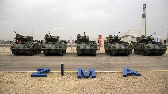 Mehmetçiğin zırhlı muharebe araçları modernize edildi