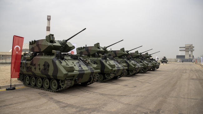 Mehmetçiğin zırhlı muharebe araçları modernize edildi