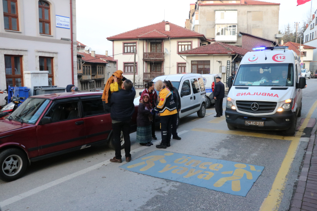 Bolu'da ev yangını: Mahsur kalan 6 kişi kurtarıldı