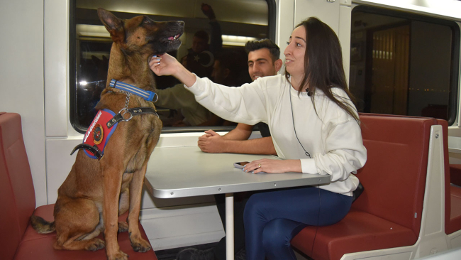 Doğu Ekspresinde renkli görüntüler