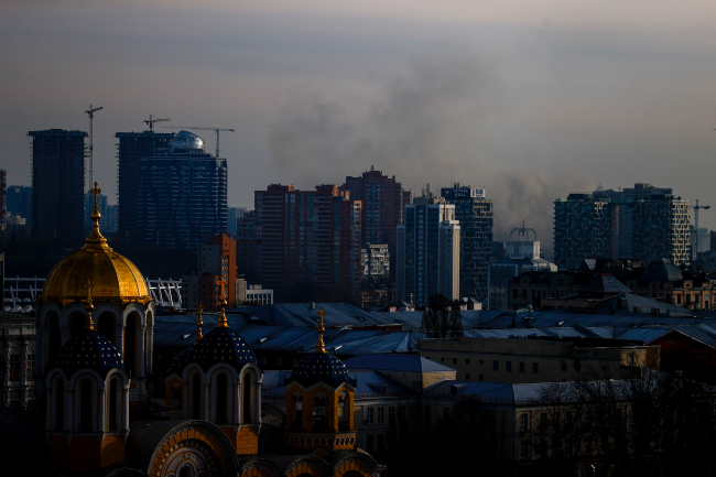Kiev'de patlama sesleri duyuluyor