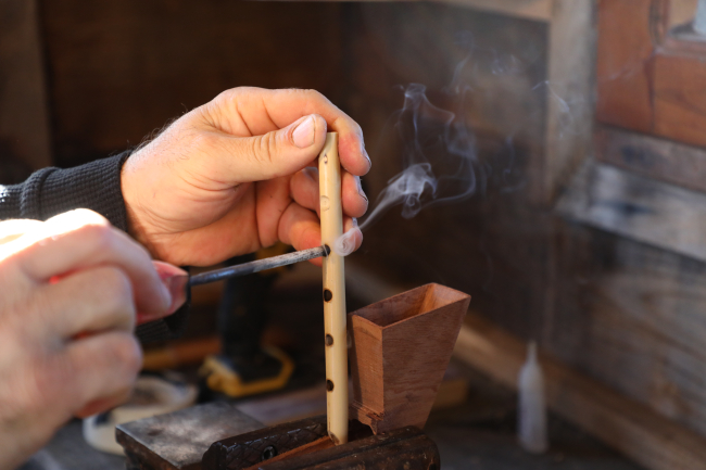 Tulum ustası 30 yıldır mesleğini gelecek nesillere aktarıyor