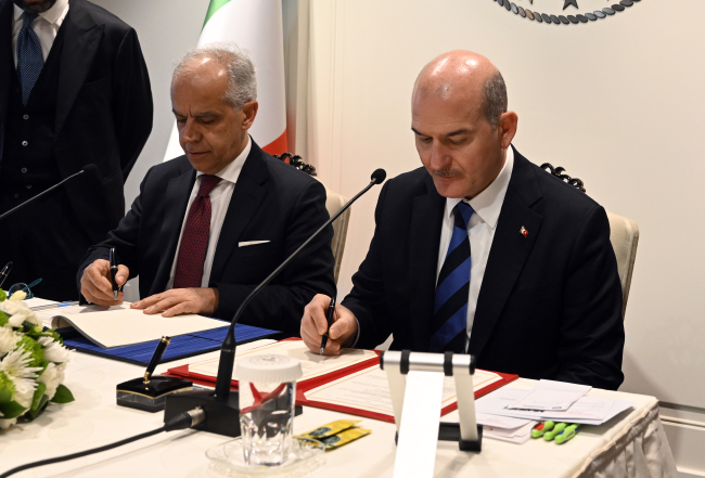 Türkiye ve İtalya arasında mutabakat zaptı imzalandı