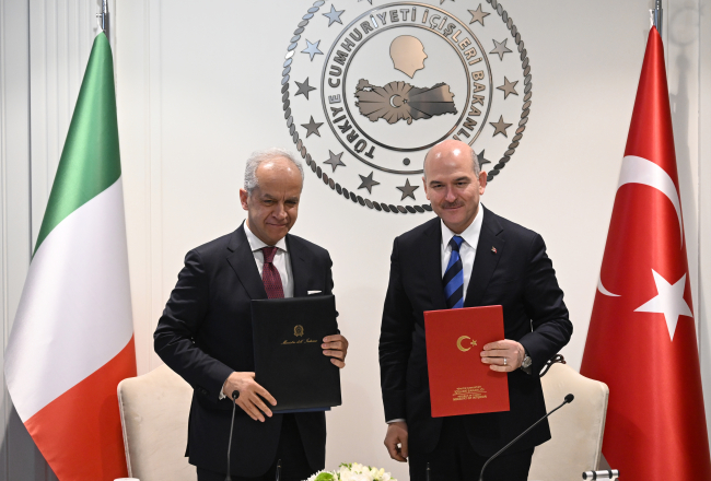 Türkiye ve İtalya arasında mutabakat zaptı imzalandı