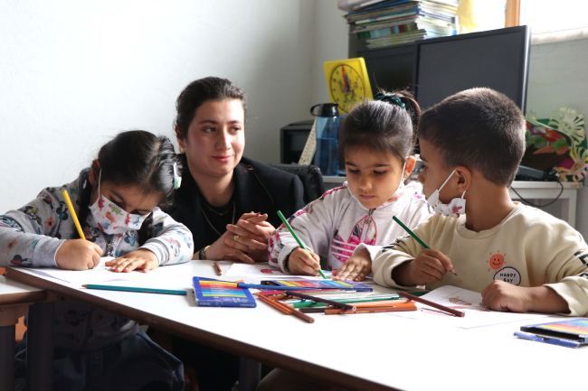'Gezici öğretmen' uygulaması kırsaldaki öğrencileri okulla buluşturdu
