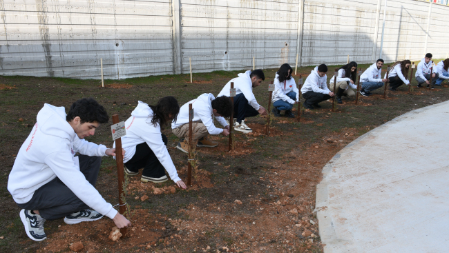 Kırşehirli 34 Bakü şehidi için fidan dikildi