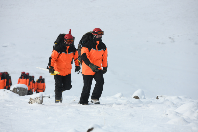 Kış Tatbikatı-2023 Kars'ta devam ediyor