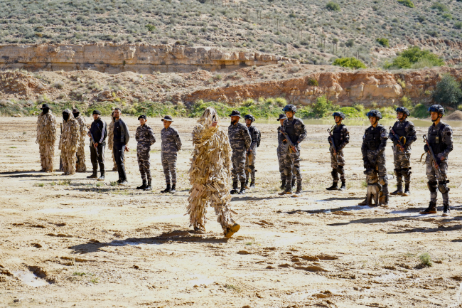 Türkiye'nin 'terörle mücadele alanında' eğittiği Libyalı polisler sertifikalarını aldı