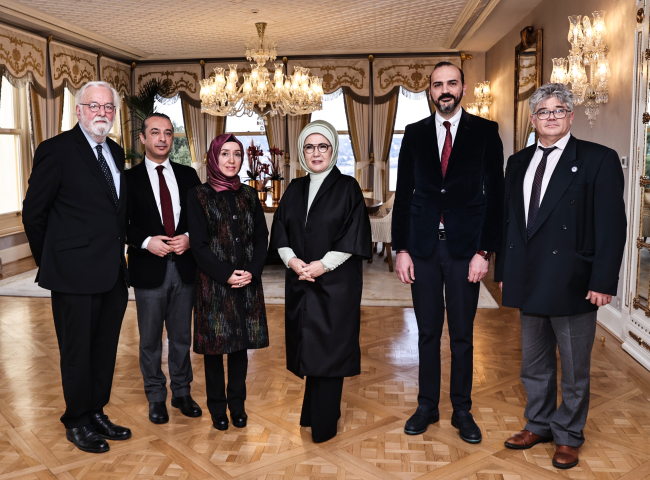 Emine Erdoğan'a, diğer ülkelere örnek yaşamı sebebiyle 'Dr. Beck Ödülü' verildi