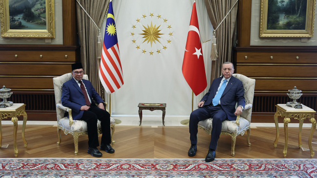 Cumhurbaşkanı Erdoğan, Enver İbrahim'i kabul etti