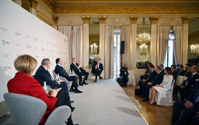 Azerbaycan, Ermenistan ve Gürcistan liderleri Münih Güvenlik Konferansı'ndaki panelde konuştu
