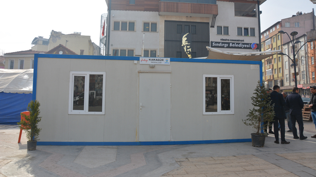 Hatay'da konteyner evlerin alt yapısı tamamlanıyor