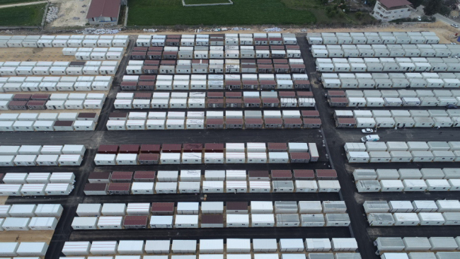 Antakya'da 290 konteynerlik barınma alanı kullanıma açıldı