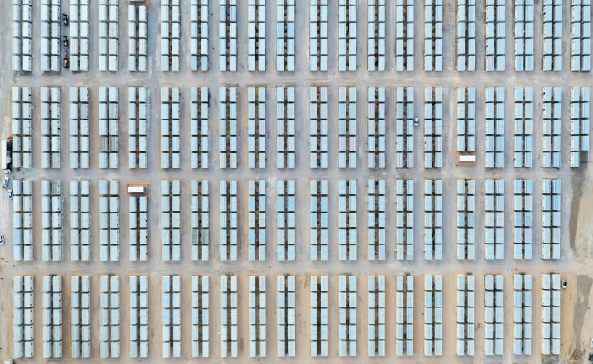 Malatya'da 25 futbol sahası büyüklüğündeki konteyner kentte hayat başladı