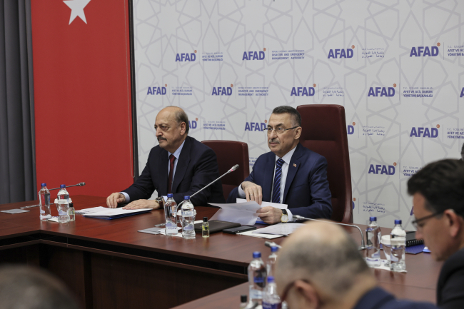 AFAD'da deprem koordinasyon toplantısı yapıldı